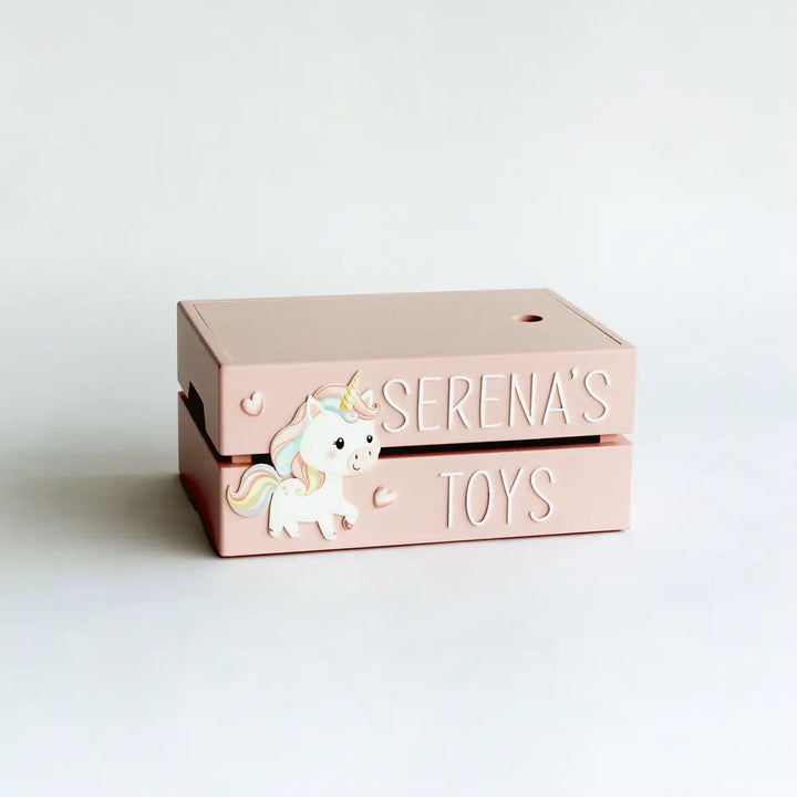 The Tiny Trove My Toy Box (Unicorn) - Pink