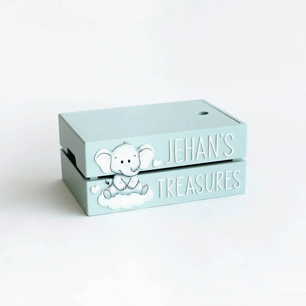 The Tiny Trove My Treasure Box (Ellie) - Blue