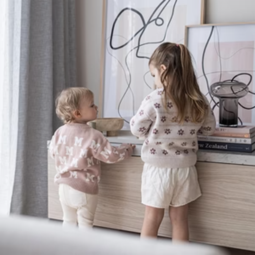 NamelyCo Personalised Letter Jumper - Oatmeal
