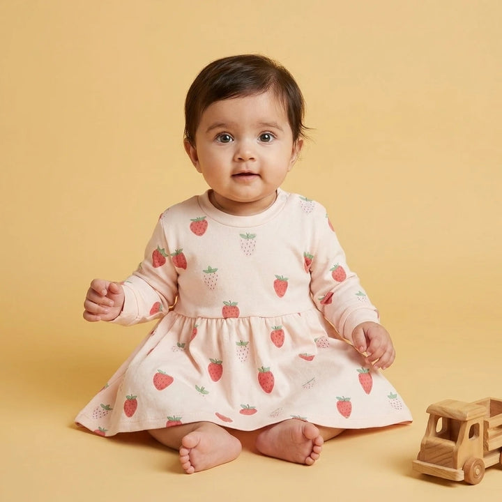Faura Dress For Girls - Berrylicious