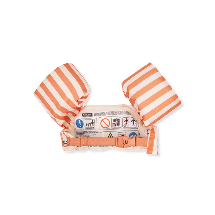 Swim Essentials Puddle Jumper, Kids Floatation Vest for Ages 2–6 Years, Red White Stripe