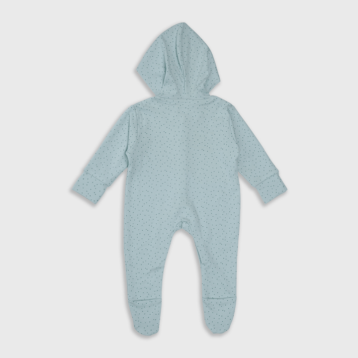 Enfants Whimsical Dots (Light Teal) - Baby Jumpsuit