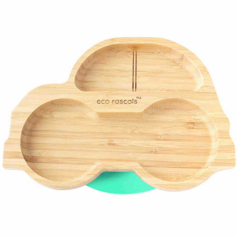 Bamboo Car Plate Gift Set