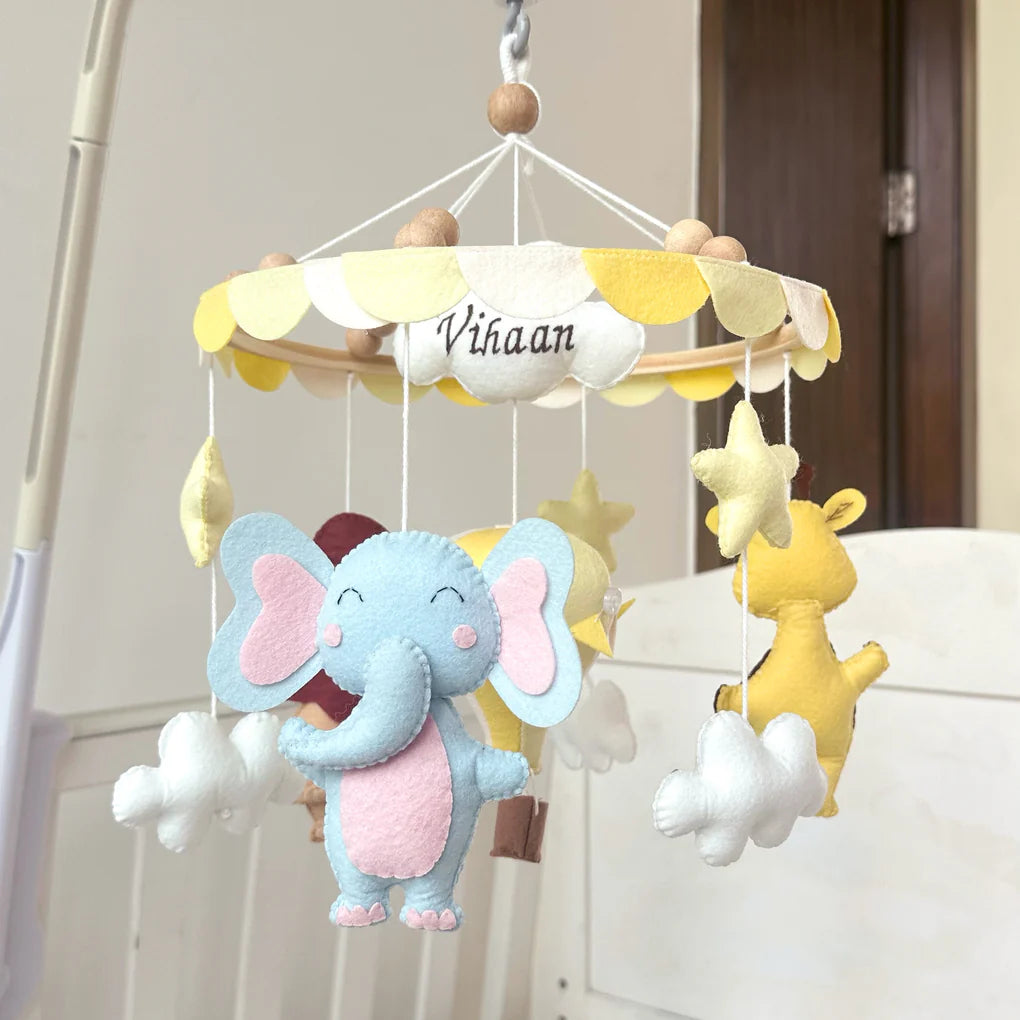 GWD Kids Animals in the Clouds - Cot Mobile