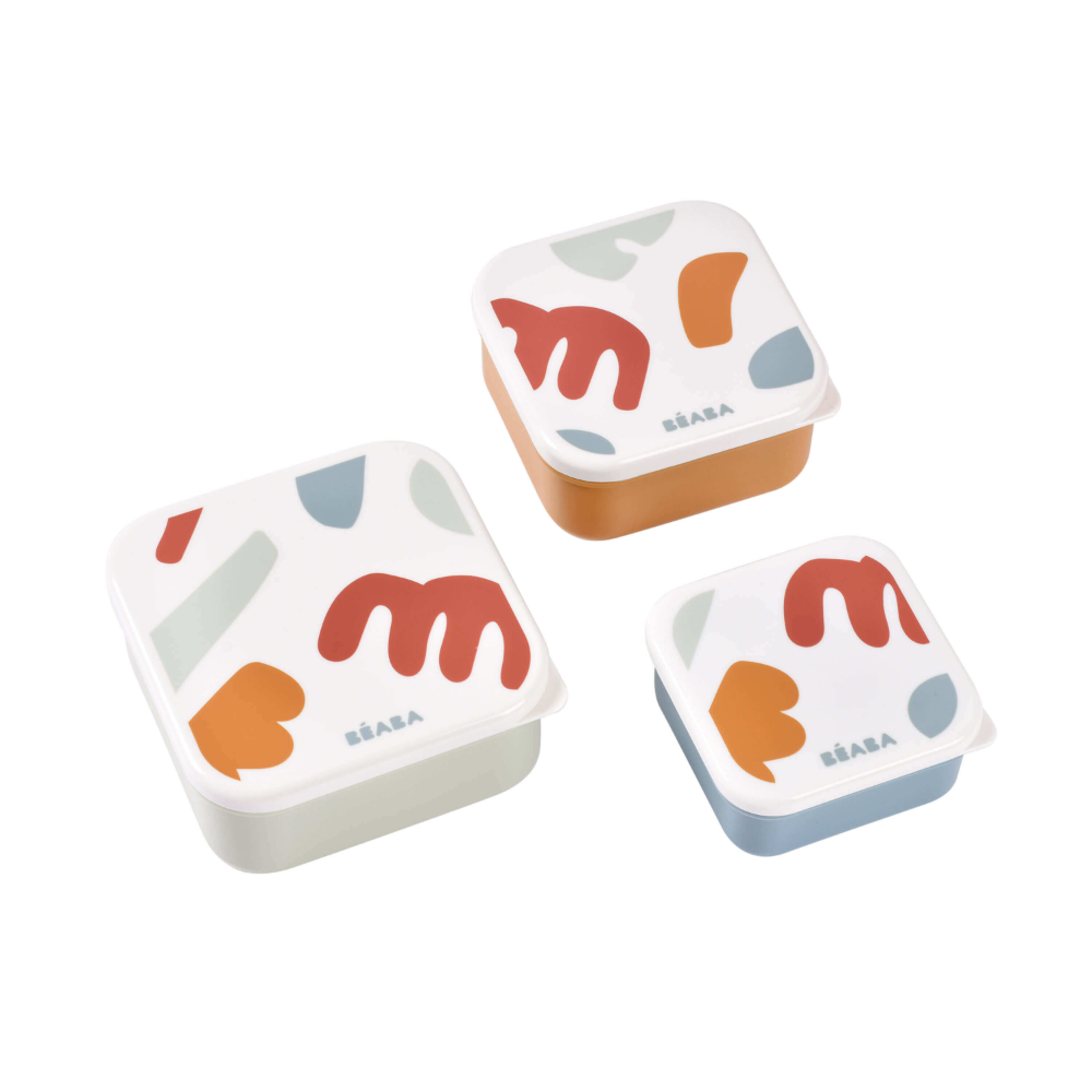 Beaba Set of 3 Snack Boxes