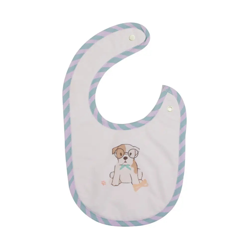 Abracadabra Cotton Jersey Newborn Bib Set (Pack of 3) - Puppy Love - 0-12 Months