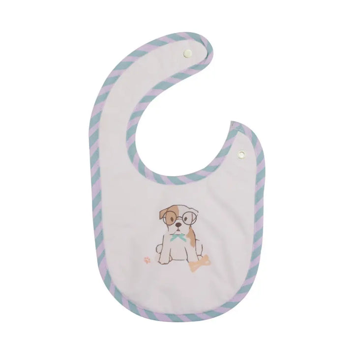 Abracadabra Cotton Jersey Newborn Bib Set (Pack of 3) - Puppy Love - 0-12 Months