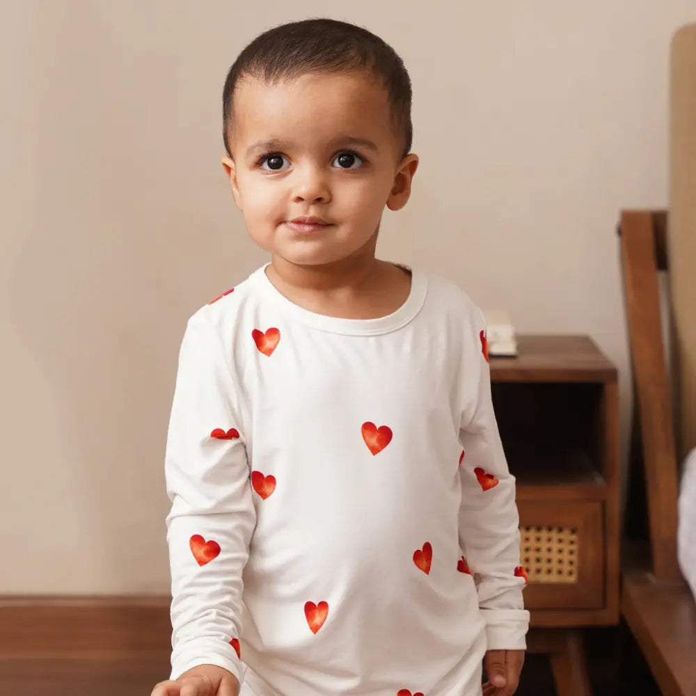 Bubz Long Sleeve Set Heart