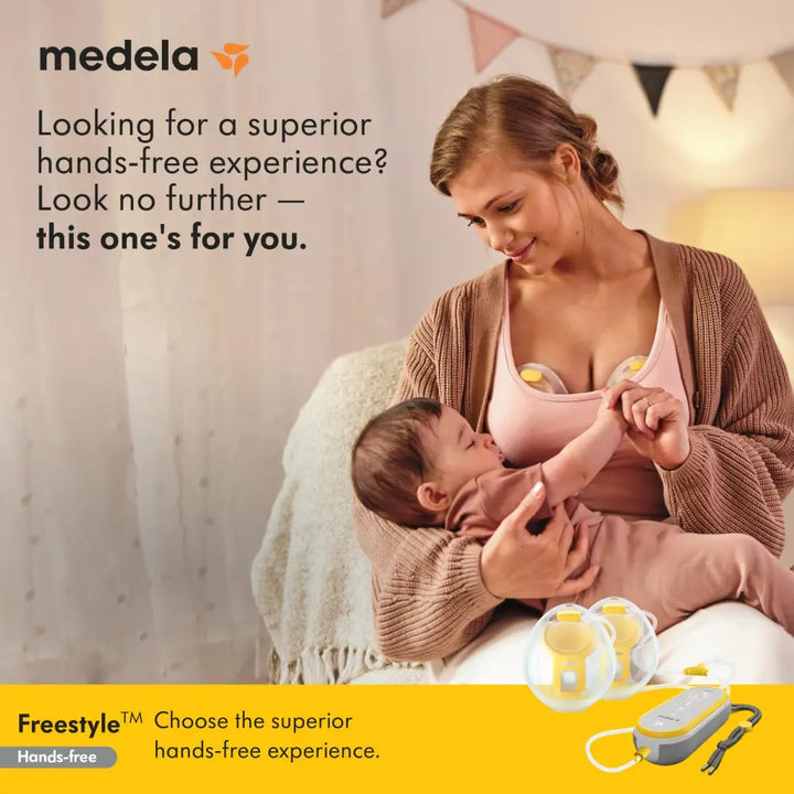 Medela Freestyle™ Hands-Free Double Electric Wearable Breast Pump