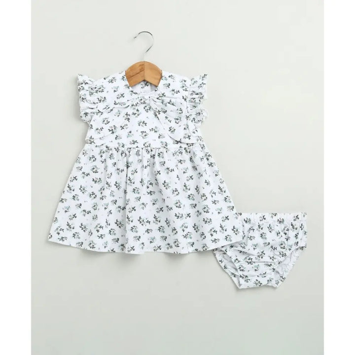 Sweetlime By AS Black &amp; Green Floral Print Organic Cotton Co-ord Set