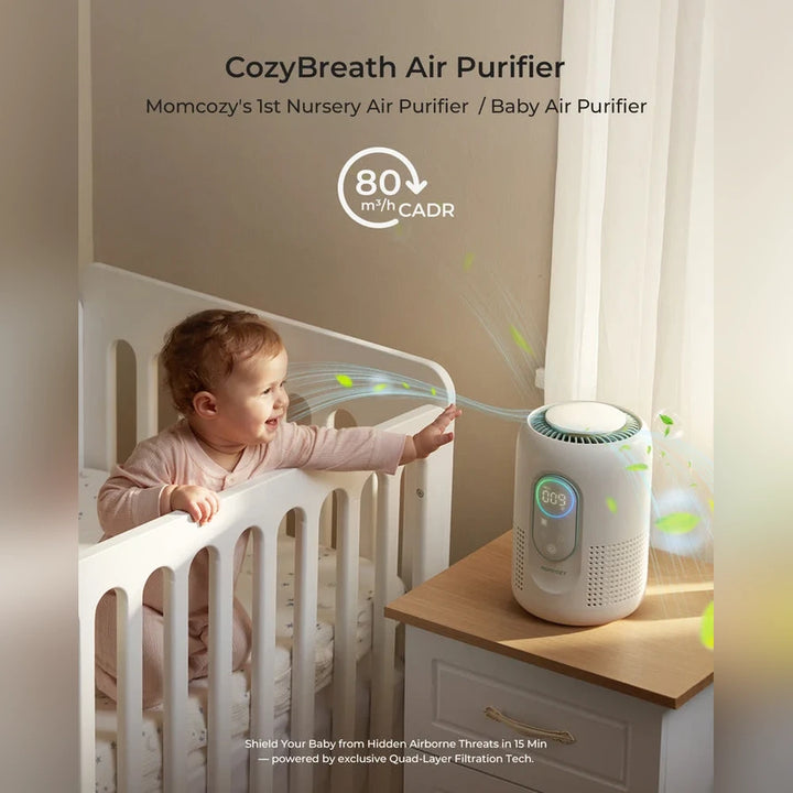 Momcozy Cozy Breath Baby Air Purifier One Size - White