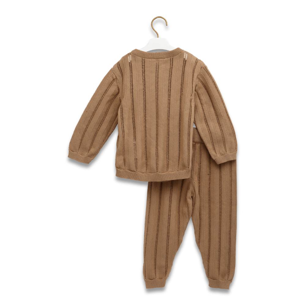 The Baby Trunk Angrakha Set - Brown
