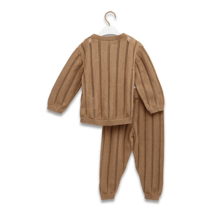 The Baby Trunk Angrakha Set - Brown