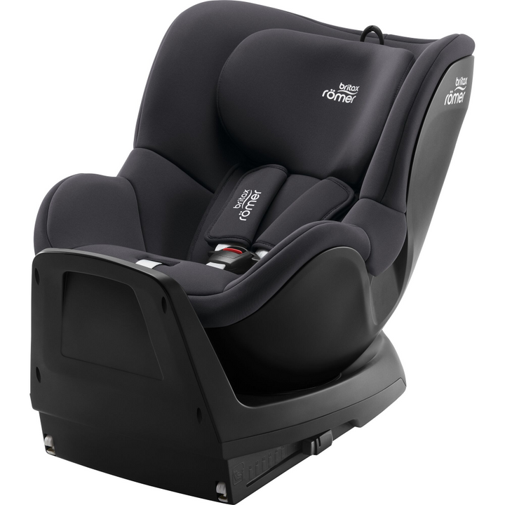 Britax Dualfix Plus Car Seat, Birth to 4 years - Midnight Grey