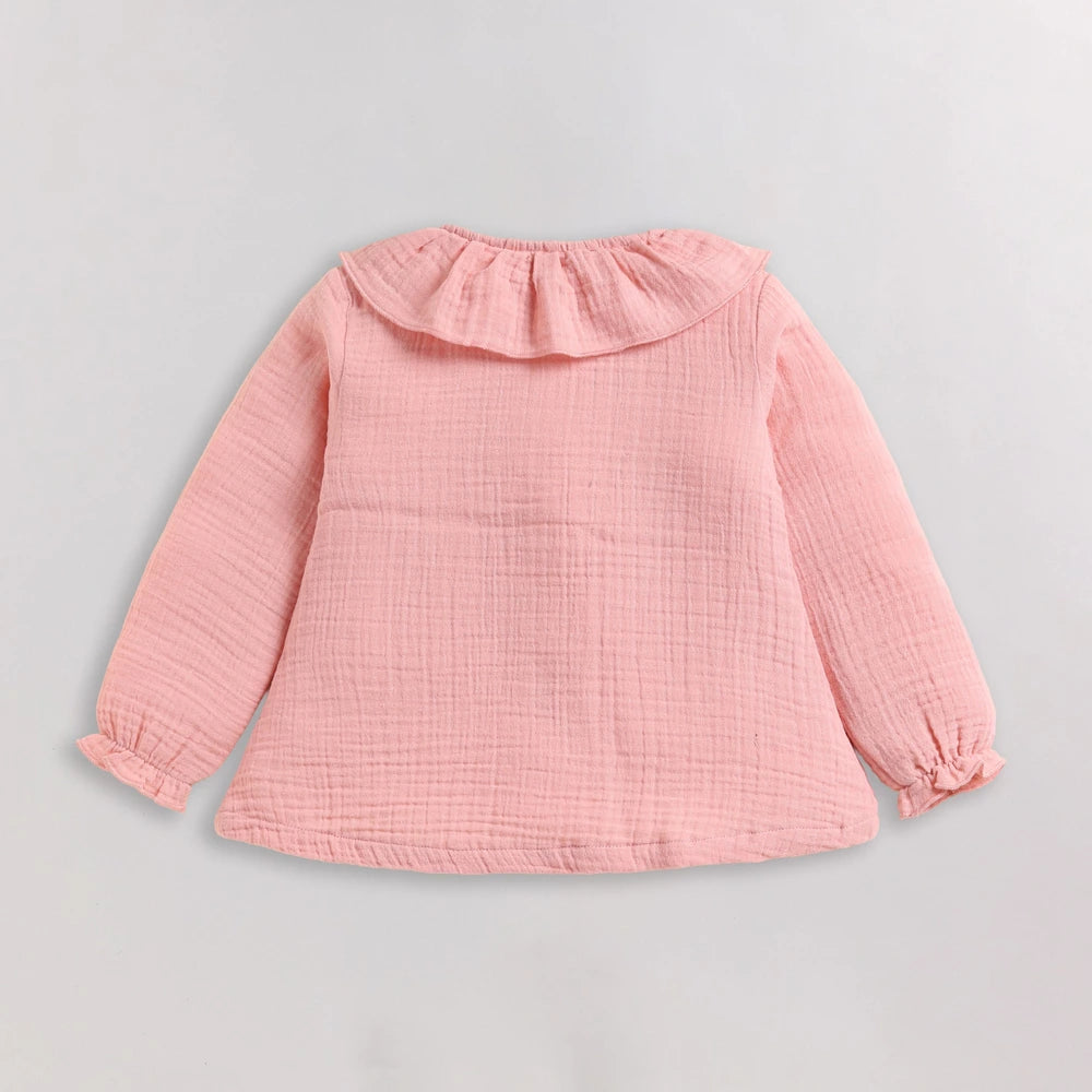 Cot &amp; Candy Baby Organic Girls Cordset - Blush Pink
