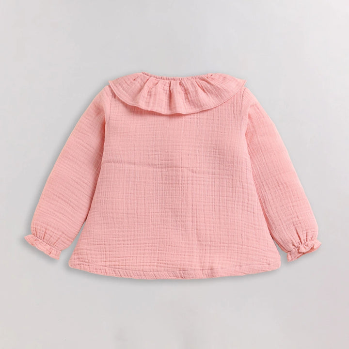 Cot &amp; Candy Baby Organic Girls Cordset - Blush Pink