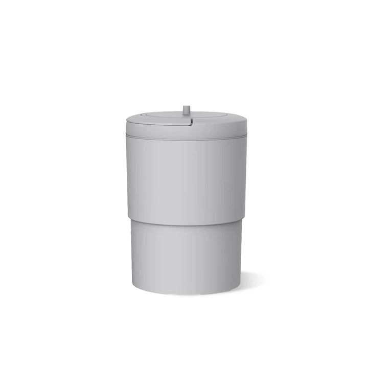 Magic Majestic &amp; Thoth Diaper Pail Lid, Waste Bin Lid for Hygienic &amp; Odorless Waste Disposal, Easy Screw-On Design, Durable &amp; Easy to Clean, Converts Diaper Pail into Kitchen or Toilet Waste Bin - Concrete