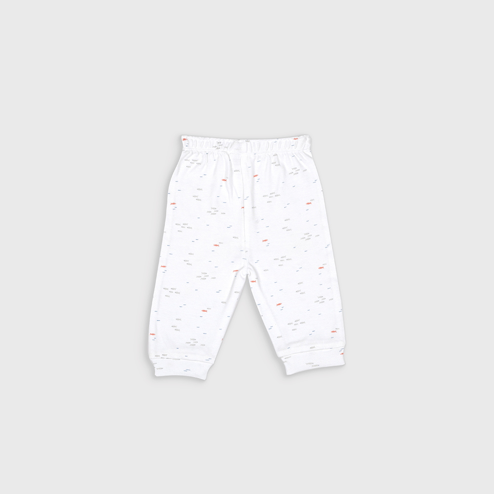 Enfants Pinstripe Play Co-Ords - White
