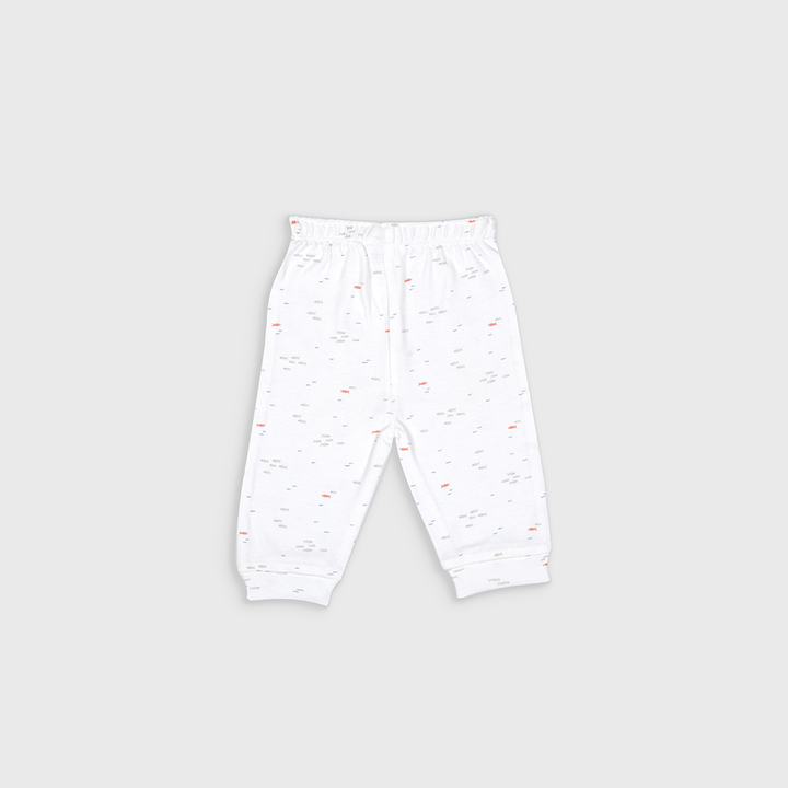 Enfants Pinstripe Play Co-Ords - White