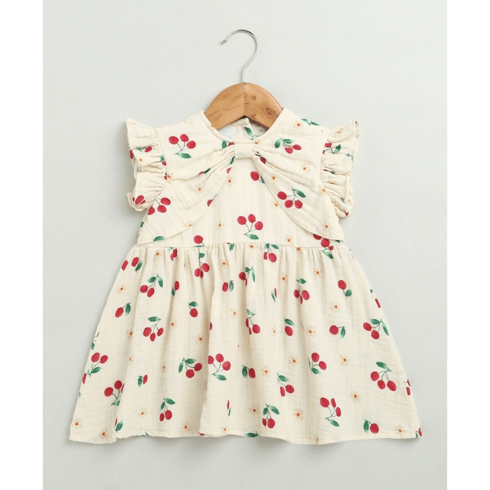 Sweetlime By AS Cherry Print Organic Cotton Co-ord Set