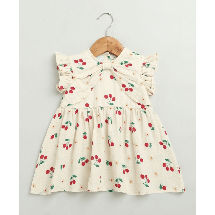 Sweetlime By AS Cherry Print Organic Cotton Co-ord Set