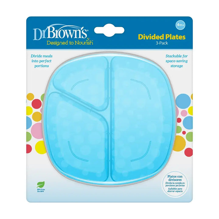 Dr. Brown’s Divided Plates 3-pack