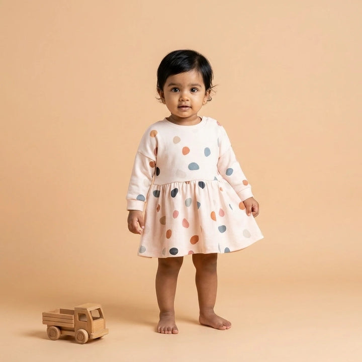 Faura Dress For Girls - Little Confetti