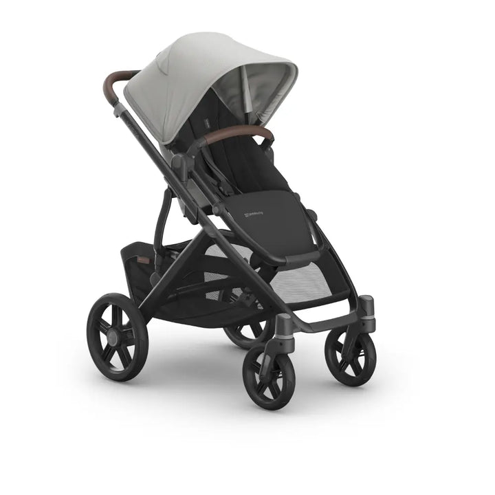 UPPAbaby Vista V3 Modular Baby Stroller, Travel System Compatible, Reversible Toddler Seat, All-Terrain Suspension, One-Hand Recline, Birth to 22 kg - Pearl Gray Jacquard