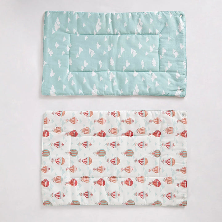 Annasimona Kids Parachute Diaper Changing Mat - Set of Two