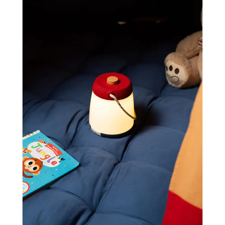 The Tipi Tap Firefly Lantern - Red + Dark Blue