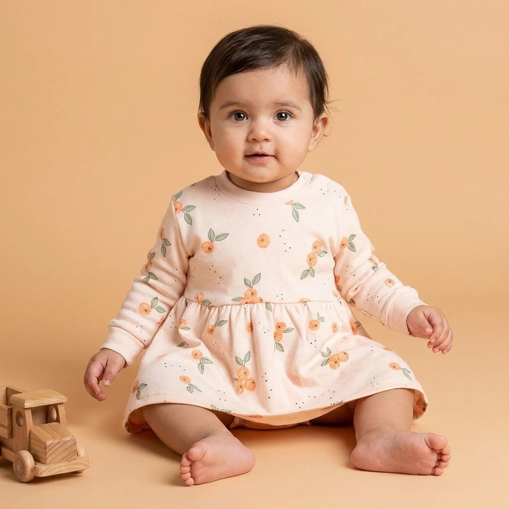 Faura Dress For Girls - Sunny Smiles