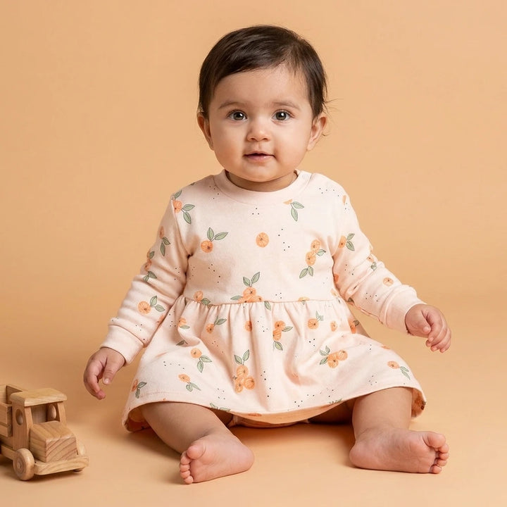 Faura Dress For Girls - Sunny Smiles