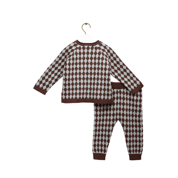 The Baby Trunk Diamond Jacquard Set