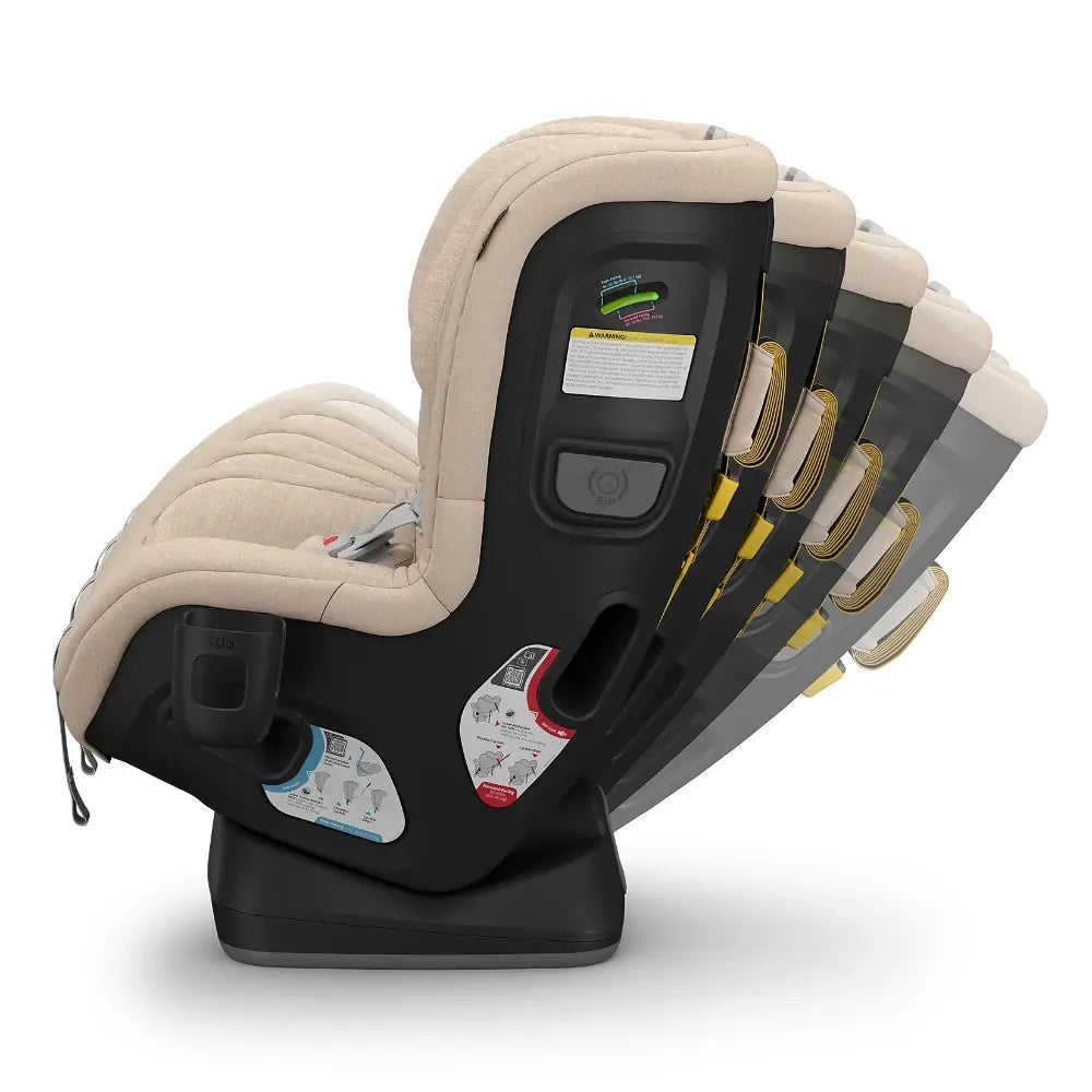 UPPAbaby Rove All-in-One Covertible Car Seat, Rear &amp; Forward Facing, Grows with Child, Comfortable, Easy Installation, Suitable up to 6 Years - Kanveer/Beige