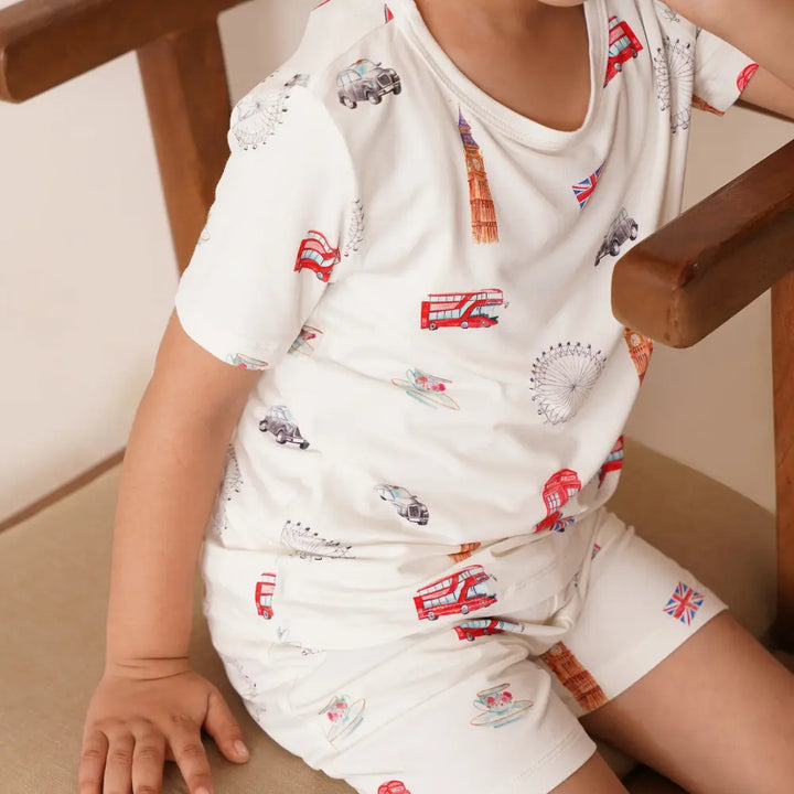 Bubz Short Sleeve Set - London