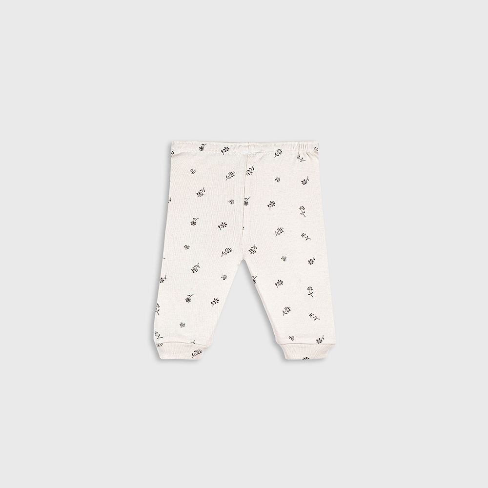 Enfants Creamy Flora Co-ords - Beige