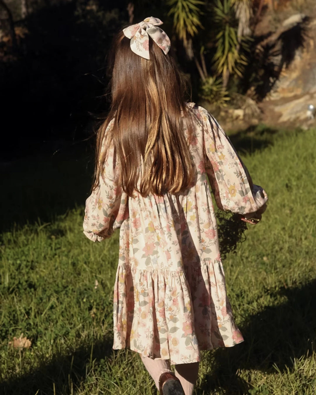 Early Sunday Marguerite Dress For Girls - Bloom