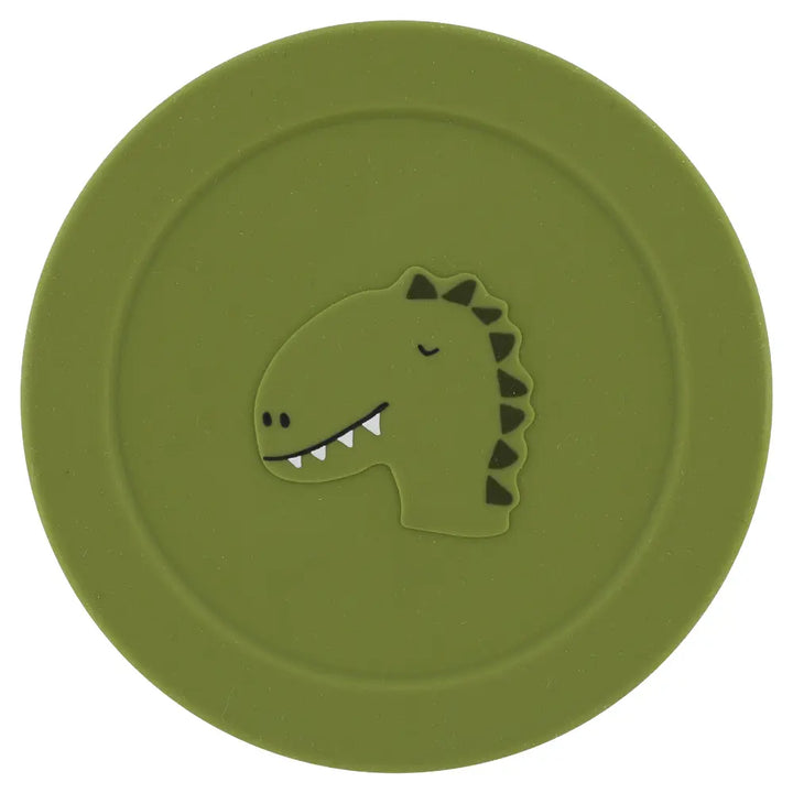 Trixie Silicone Snack Pot With Lid - Mr. Dino