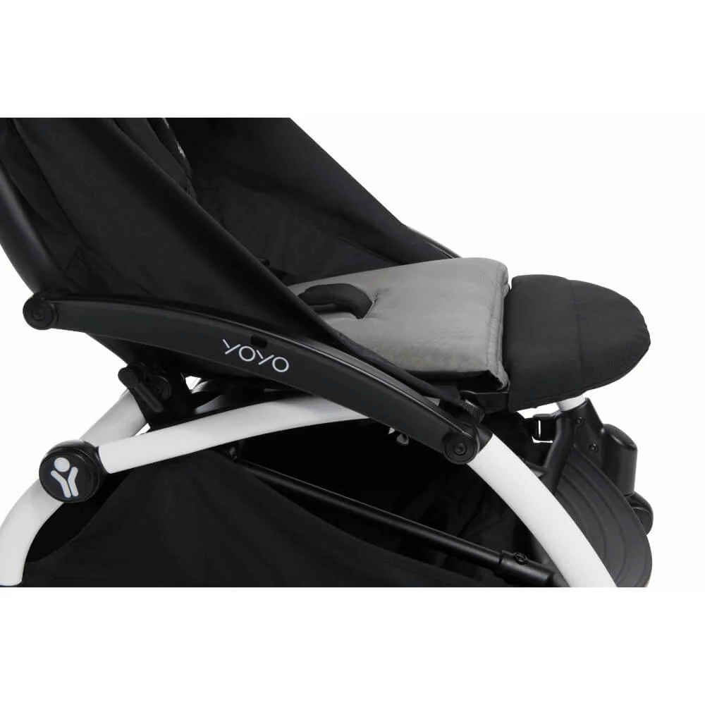 Stokke YOYO² &amp; YOYO³  Stroller Leg Rest – Adjustable Reclined/Seated, Soft Padded Cushion, Easy to Attach, Machine Washable