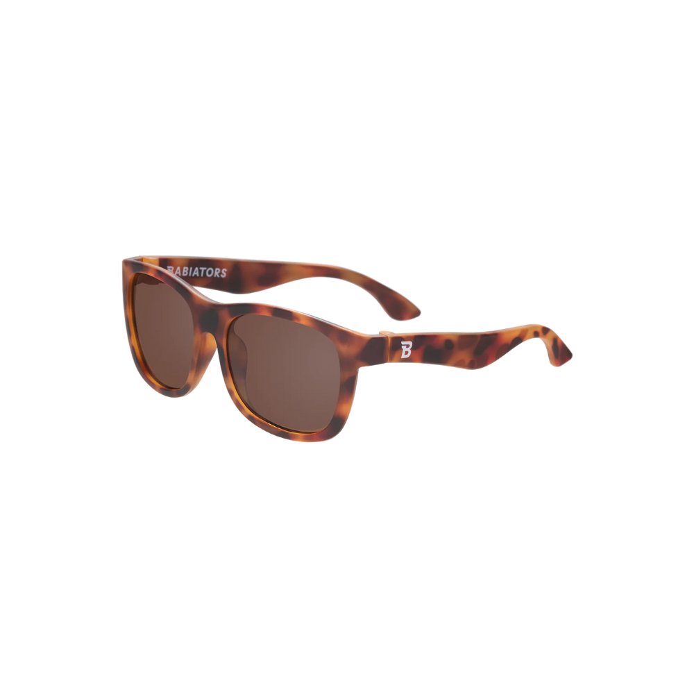 Babiators Originals Navigator Sunglasses: Classic Tortoise | Amber Lenses