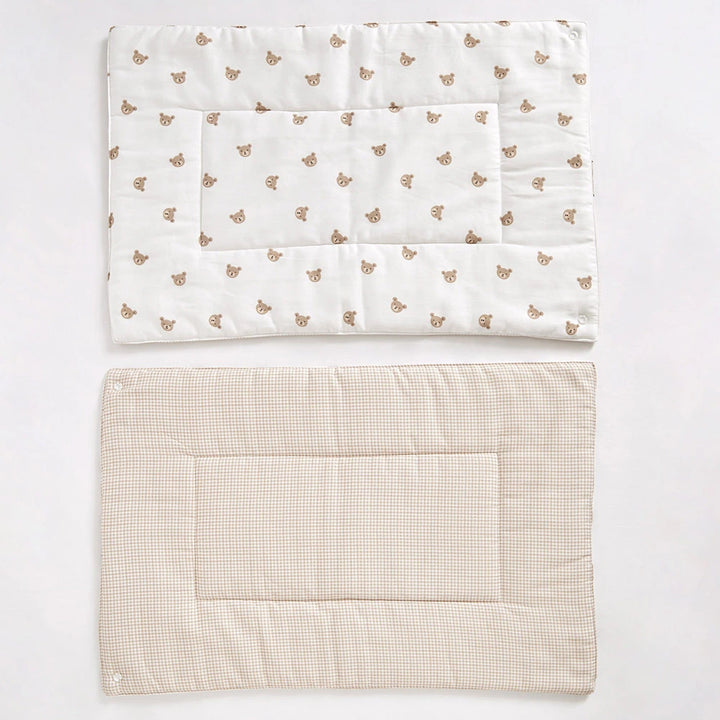Annasimona Kids Teddy Diaper Changing Mat - Set of Two