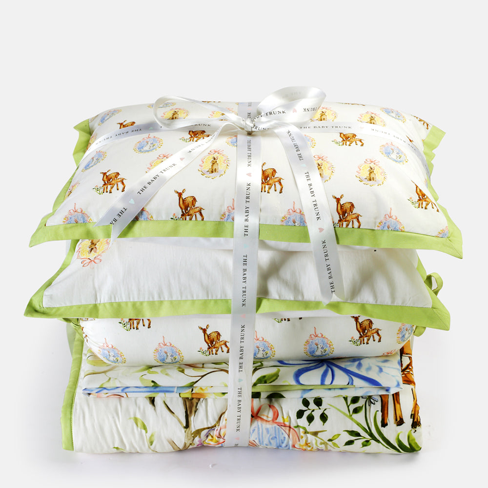 The Baby Trunk Enchanted Deer - Bedding Set