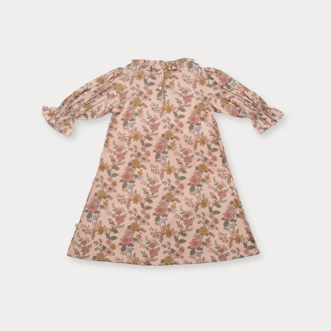 Early Sunday Julie Dress For Girls - Bloom