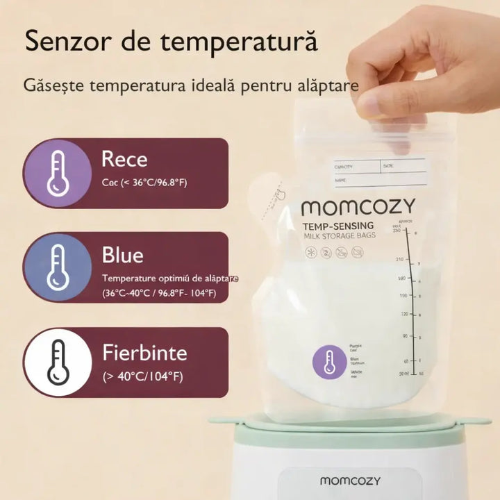 Momcozy Spout Breastmilk Storage Bags - 60Pcs