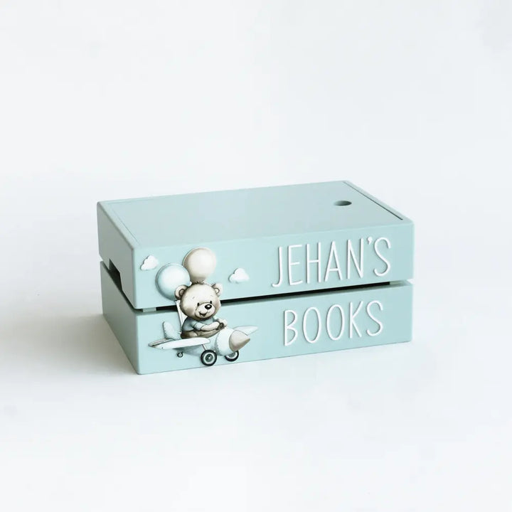 The Tiny Trove My Book Box (Teddy) - Blue