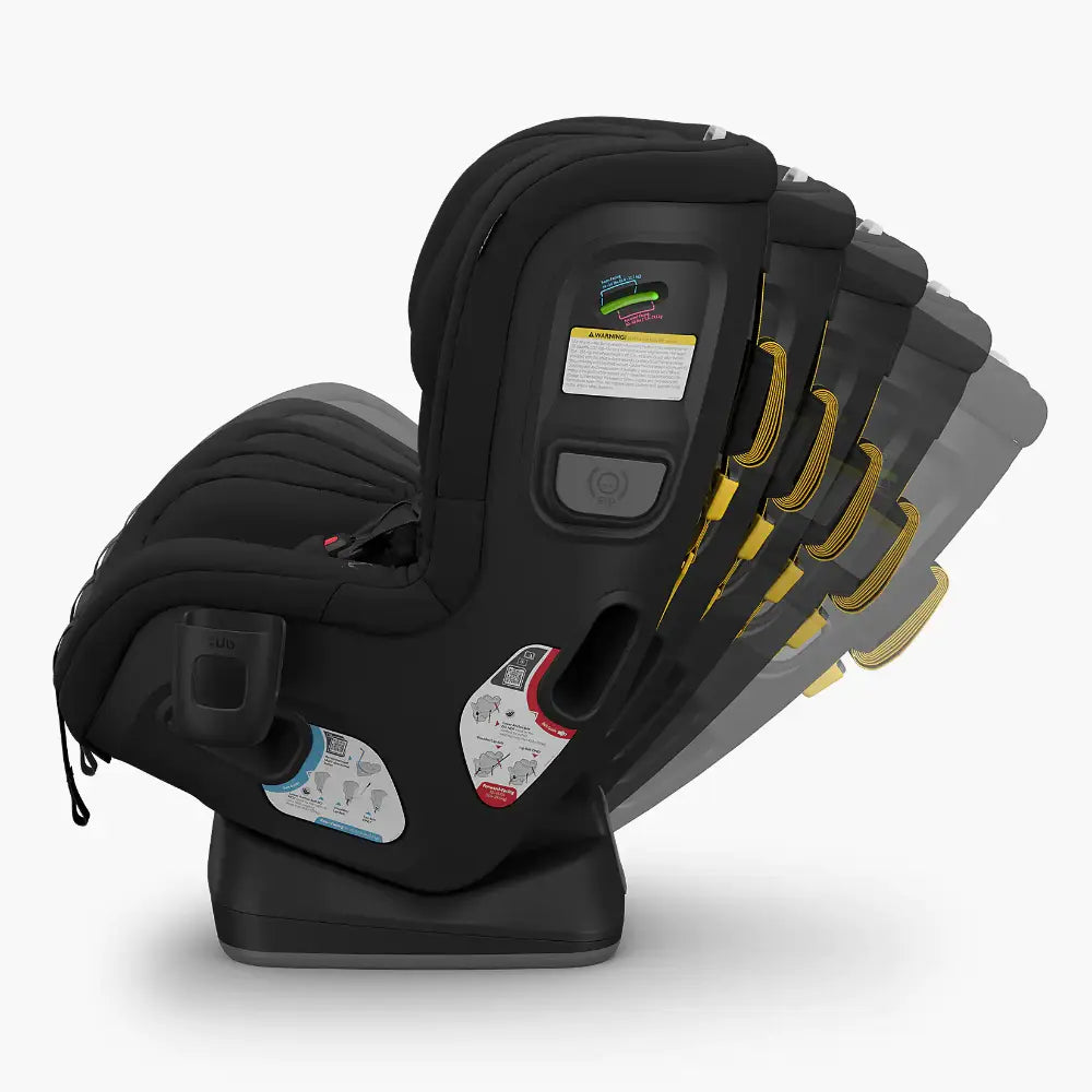 UPPAbaby Rove All-in-One Covertible Car Seat, Rear &amp; Forward Facing, Grows with Child, Comfortable, Easy Installation, Suitable up to 6 Years - Jake/Black