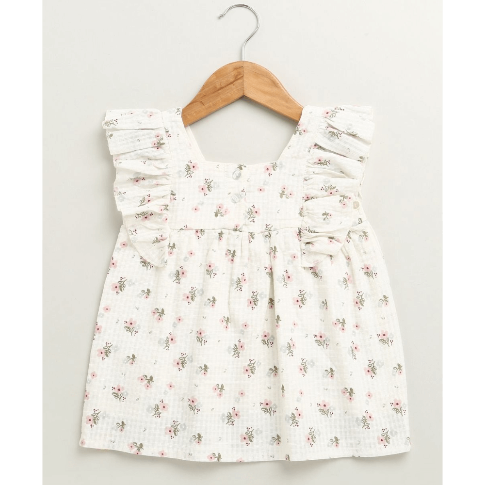 Sweetlime By AS Blossom Whisper Ruffle Co-ord Set