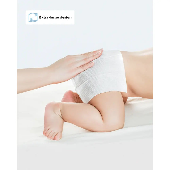 Momcozy Water Wipes-Extra Large Size Design- 60 count 1 Pack
