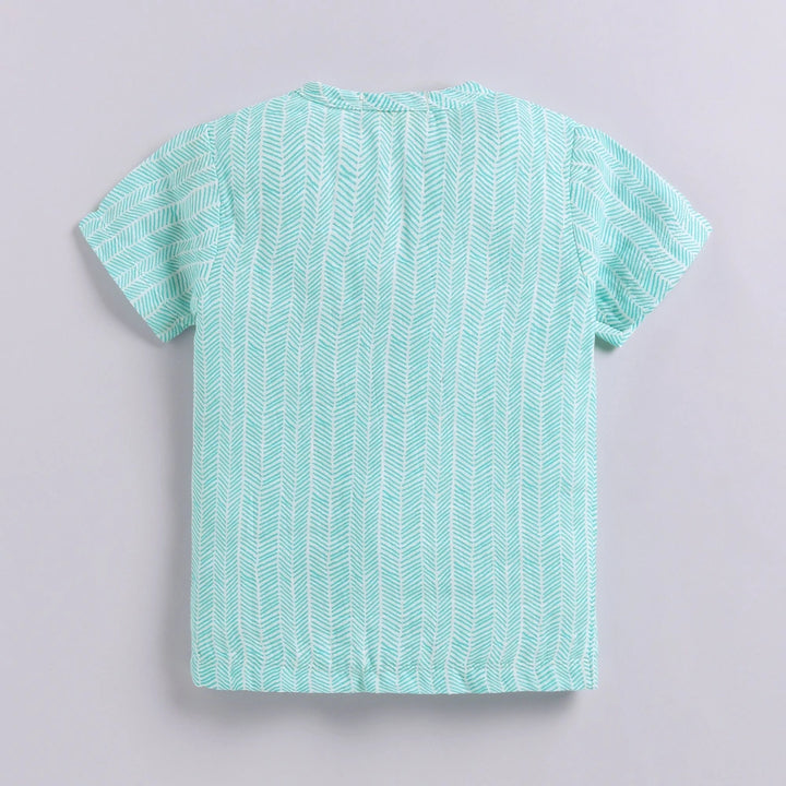 Cot &amp; Candy Baby Baby Organic Muslin Clothing Set - Green Check print