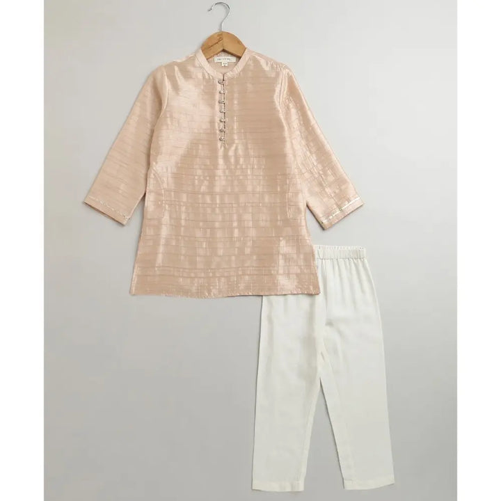 Sweetlime By AS Dusky Rose Festive Elegance - Rose Gold &amp; White